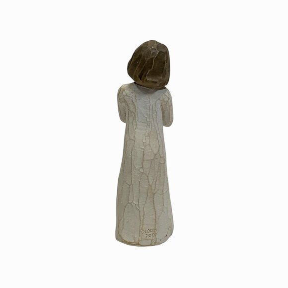 Willow Tree Praying Figurine “Sisters by Heart” 2000 by Susan Lordi Demdaco 5” - Picture 4 of 8